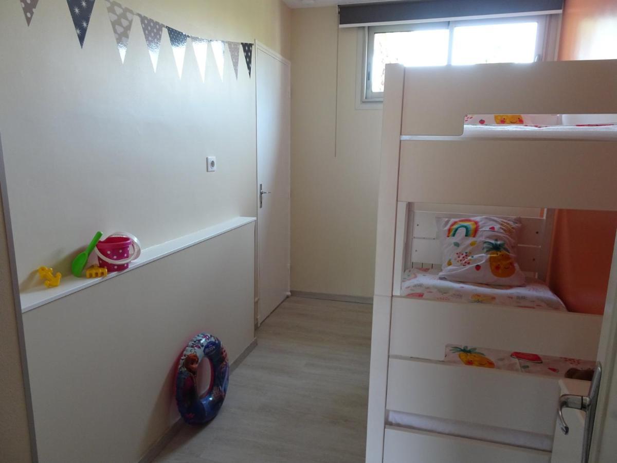 T3 150 M De La Plage, Climatisation, Piscine Et Parking Privatif - Ле-Лаванду Екстер'єр фото